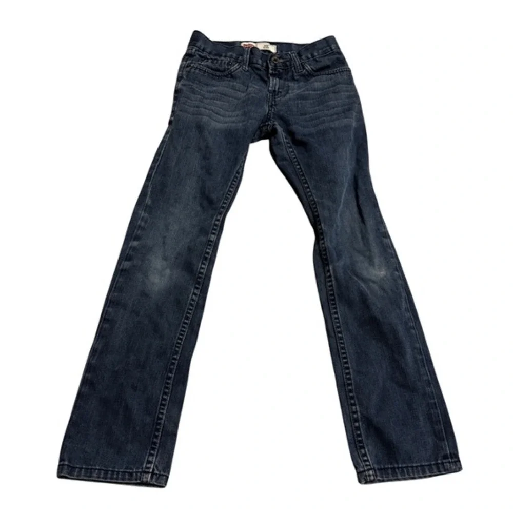 Levi's 511 Slim Fit Dark‎ Wash Jeans Boys Size 10 Reg